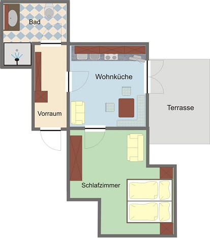 Appartement Planai